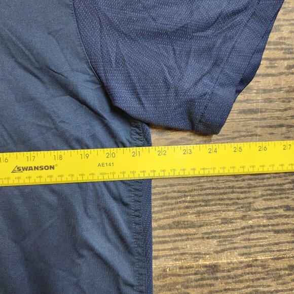 Nike California Cal Golden Bears Player Issue Dri-Fit Polo Shirt Size Large Navy - Picture 6 of 10